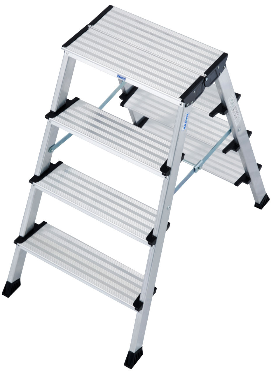 Krause MONTO Treppo Doppel-KlappTritt 2x4 Stufen