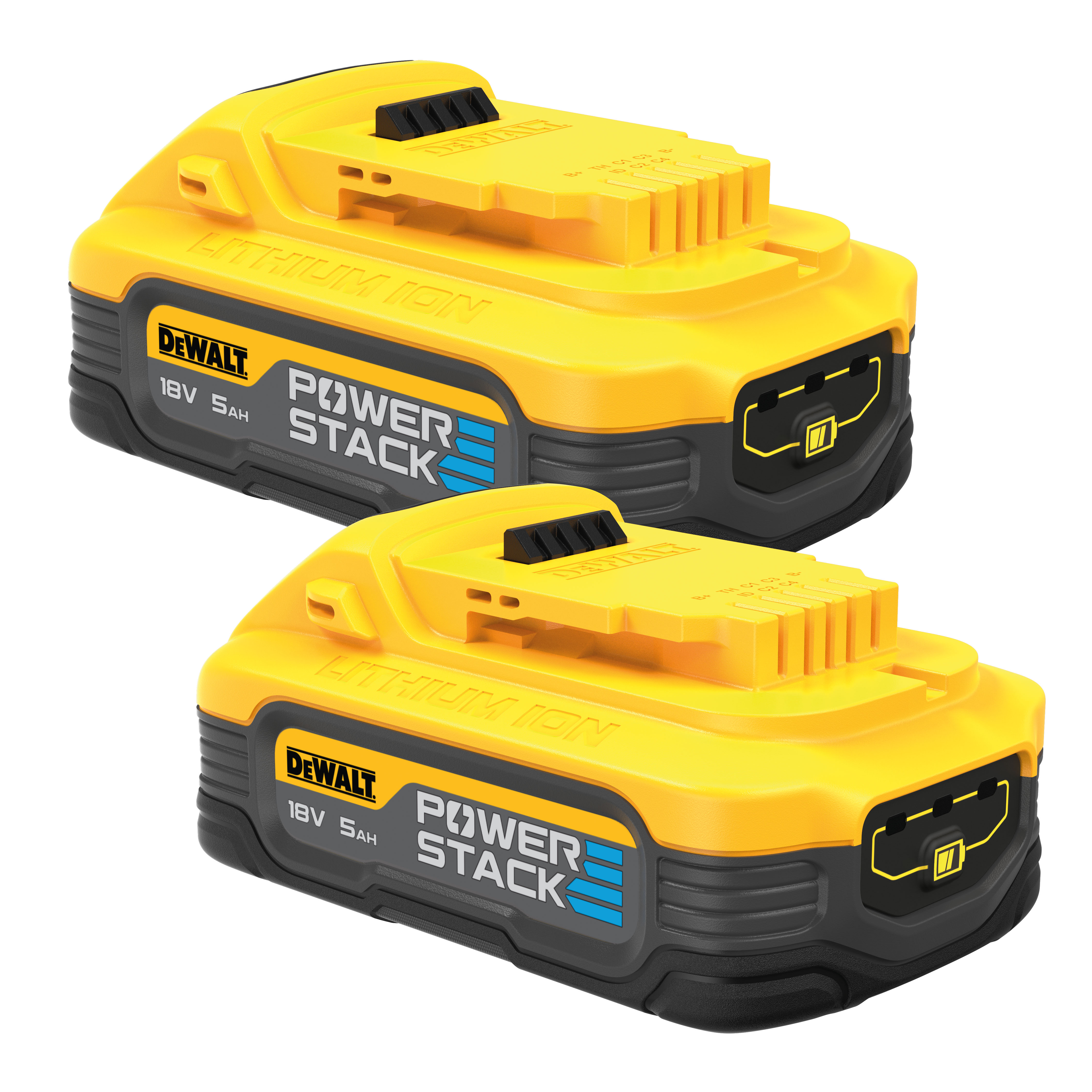 DEWALT DCBP518H2-XJ Powerstack Akku, 18 V / 5,0Ah, 2er Set