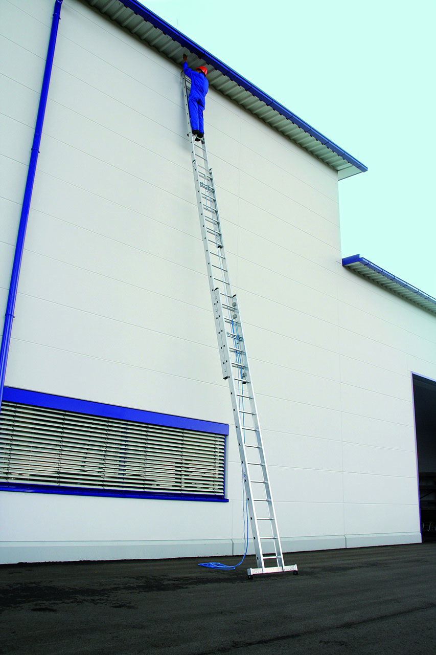 Krause STABILO Sprossen-SeilzugLeiter dreiteilig 3x14 Sprossen