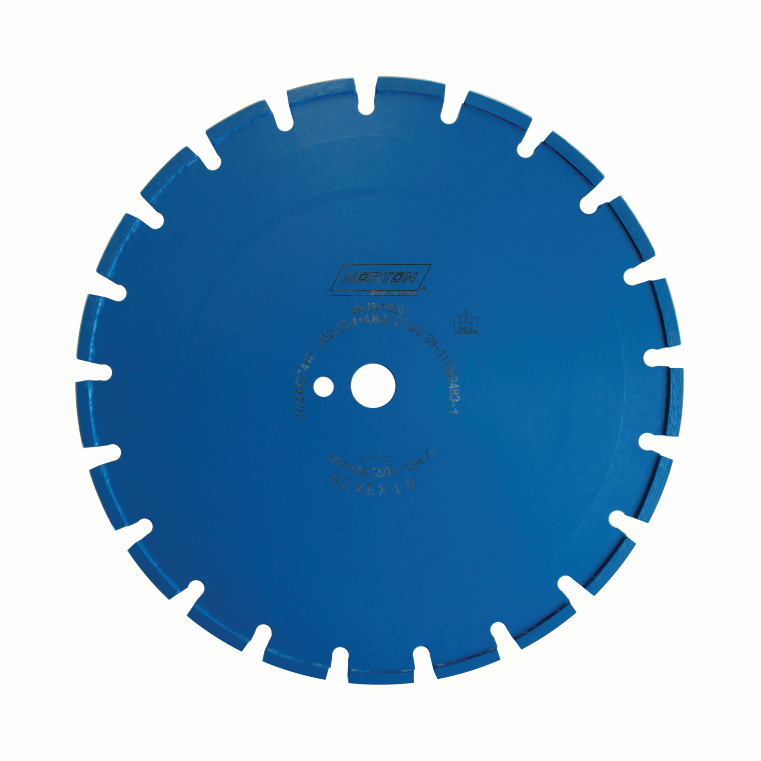 Norton Clipper Diamanttrennscheibe Extreme Beton LB - 350  x  25,4 mm