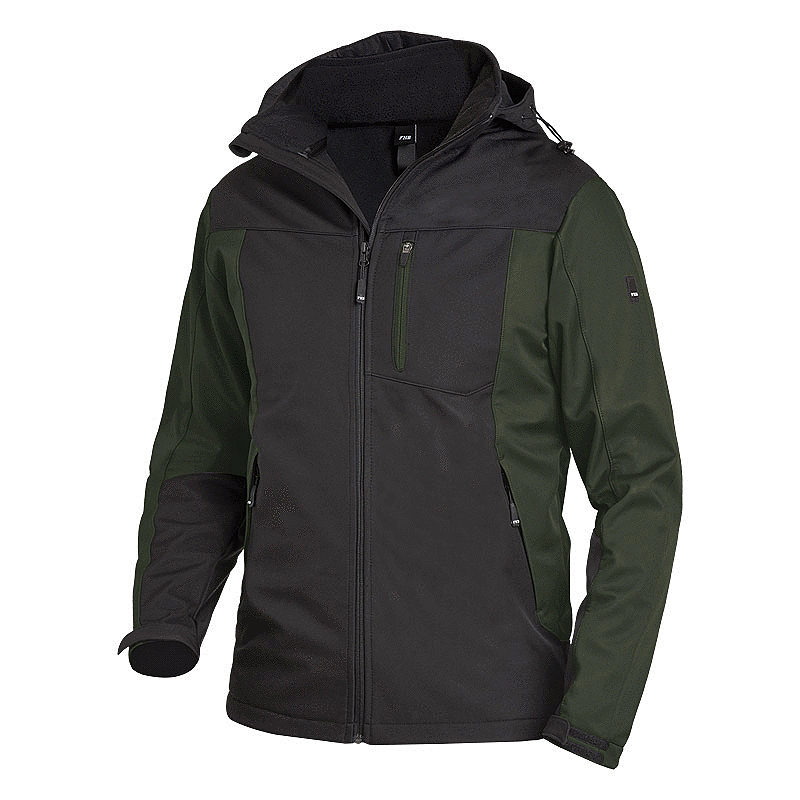 FHB Softshelljacke JANNIK oliv/schwarz (79105 ) FHB Softshelljacke JANNIK oliv/schwarz (79105 )