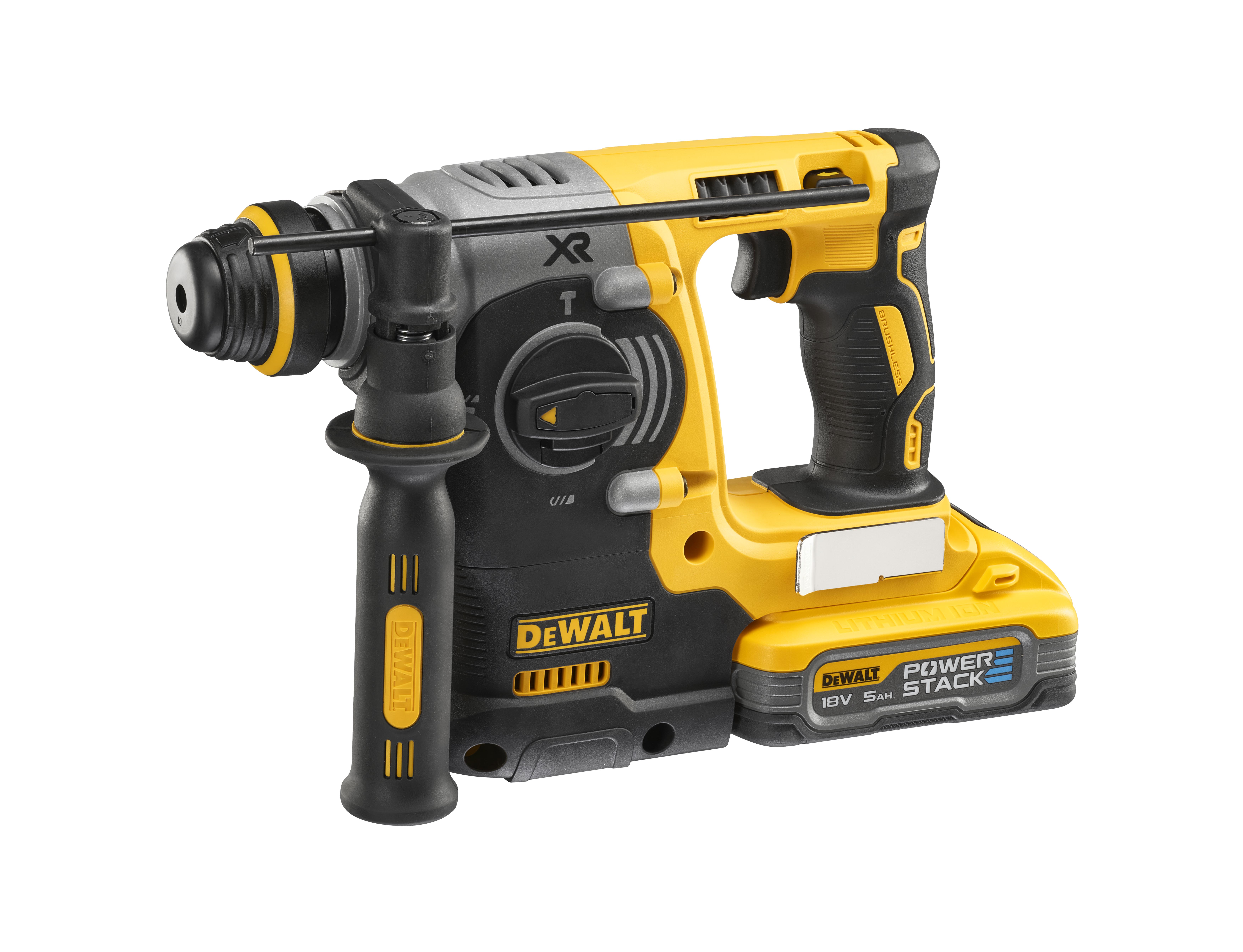 DEWALT DCH273H2T-QW Akku-Kombihammer 18 V/5 Ah SDS-plus