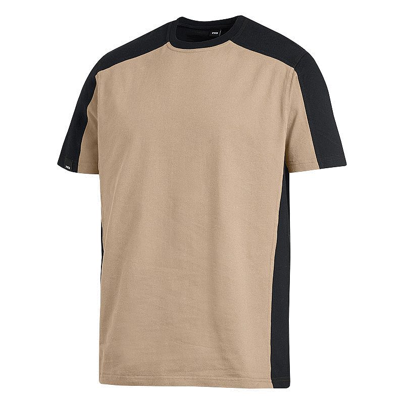 FHB T-Shirt MARC beige/schwarz (90690 )