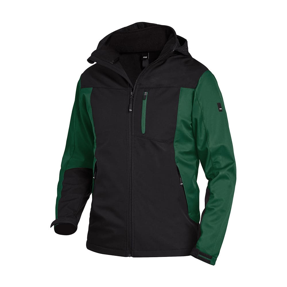 FHB Softshelljacke JANNIK grün/schwarz (79105 ) FHB Softshelljacke JANNIK grün/schwarz (79105 )