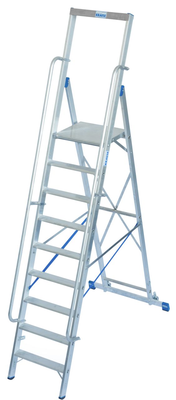 Krause STABILO Stufen-StehLeiter mit großer Standplattform 1x9 Stufen