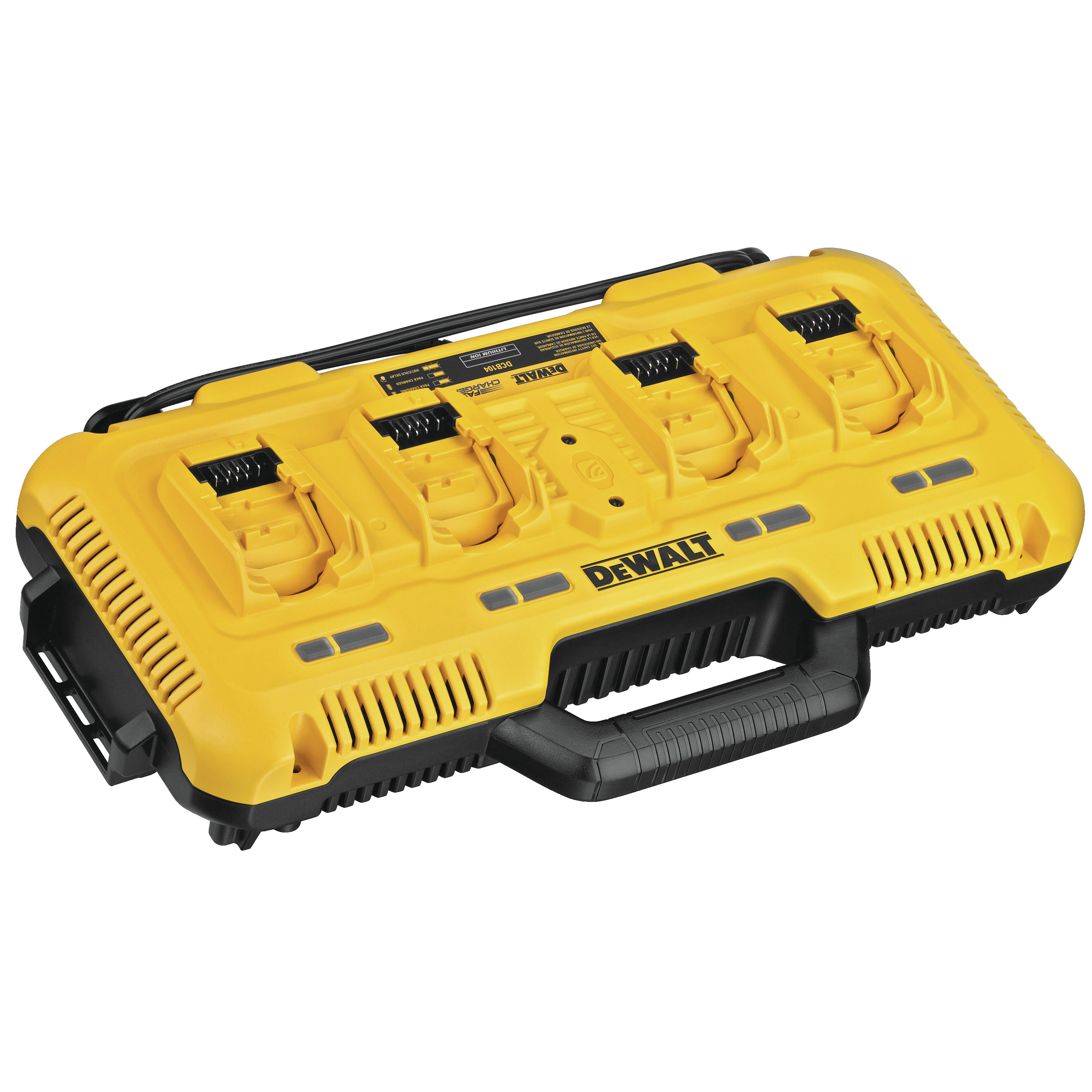 DEWALT DCB104-QW Vierfach-Schnelladegerät