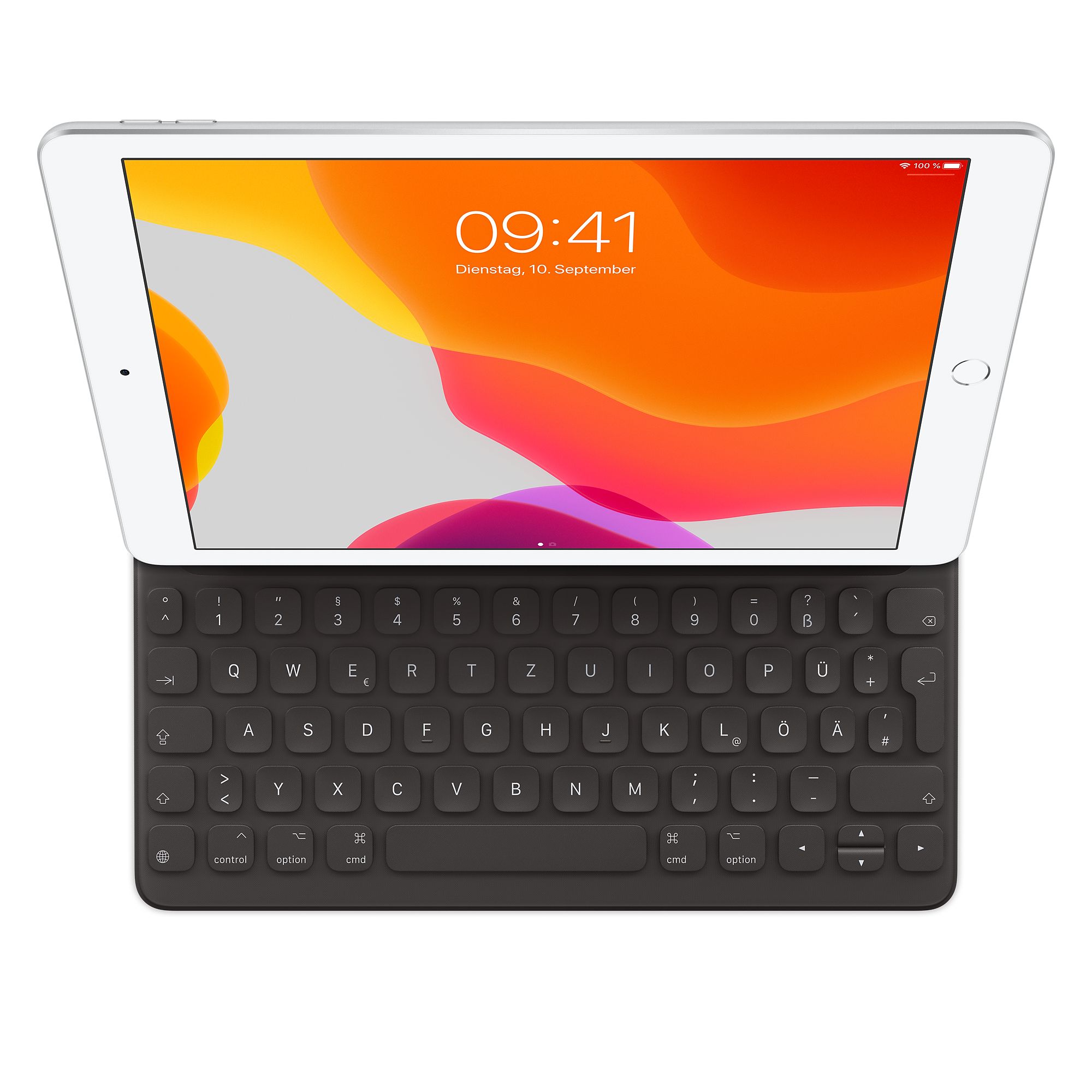 Apple Smart Keyboard für iPad 10.2" (9. Gen.) / iPad Air (3. Gen.)" iPad 10,2" (7./8./9. Gen.) / iPad Air 10,5" (3. Gen.) / iPad Pro 10,5" Kabellos Apple Smart Keyboard für iPad 10.2" (9. Gen.) / iPad Air (3. Gen.)" iPad 10,2" (7./8./9. Gen.) / iPad Air 10,5" (3. Gen.) / iPad Pro 10,5" Kabellos