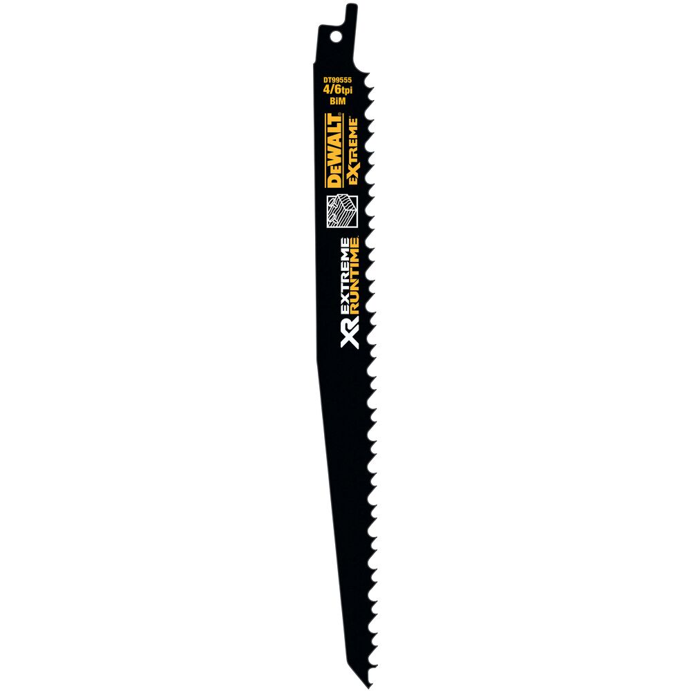 DEWALT DT99555-QZ Säbelsägeblatt BIM Holz 230 mm 5 Stück