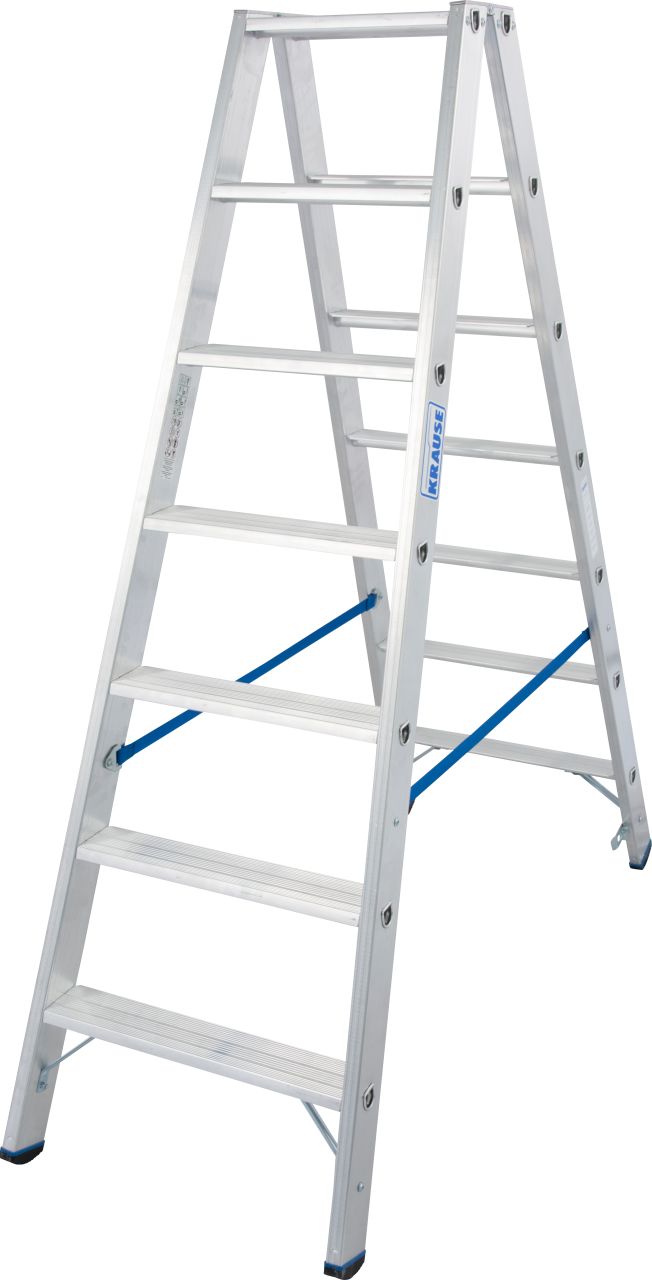 Krause STABILO Stufen-DoppelLeiter 2x7 Stufen