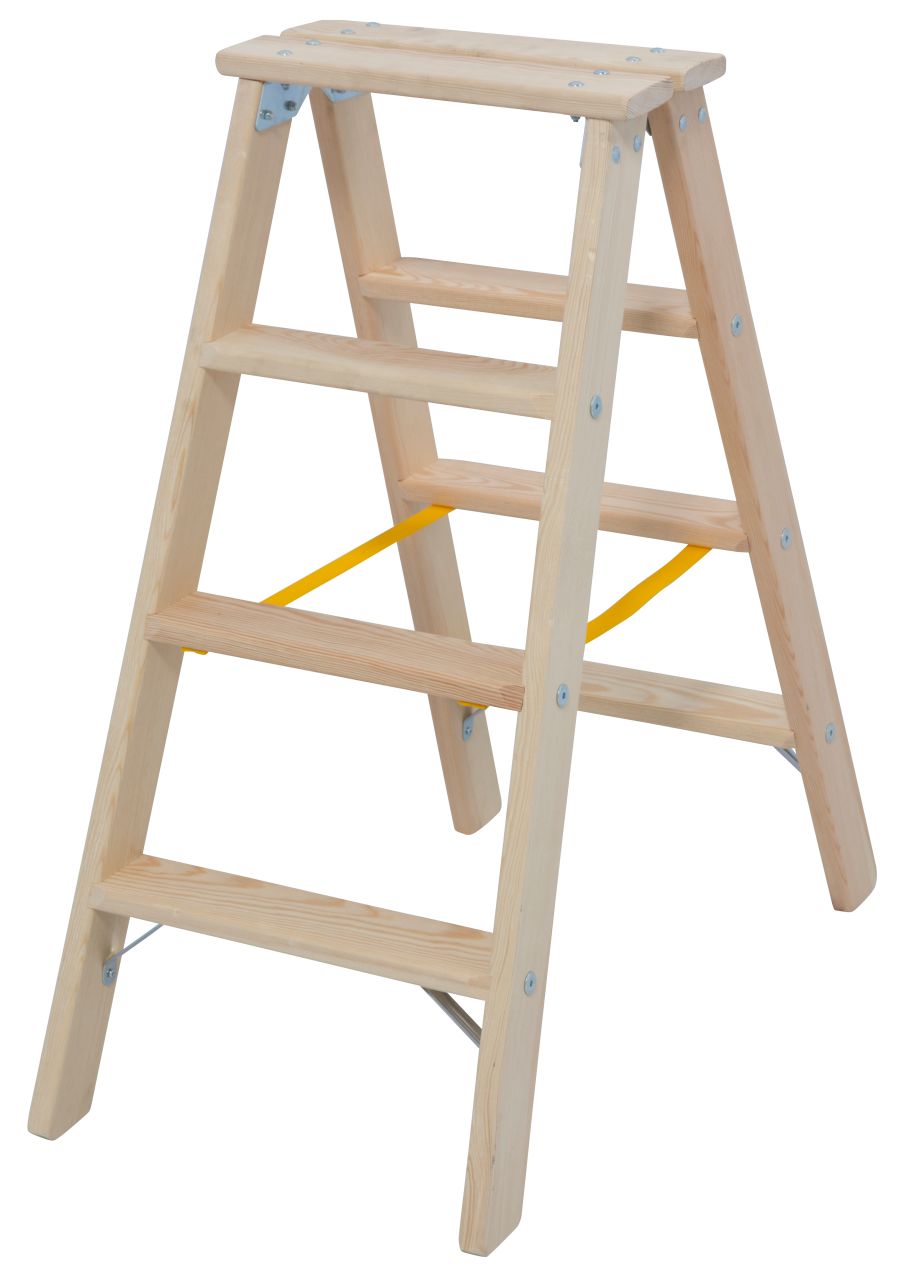 Krause STABILO Stufen-DoppelLeiter 2x4 Stufen Krause STABILO Stufen-DoppelLeiter 2x4 Stufen