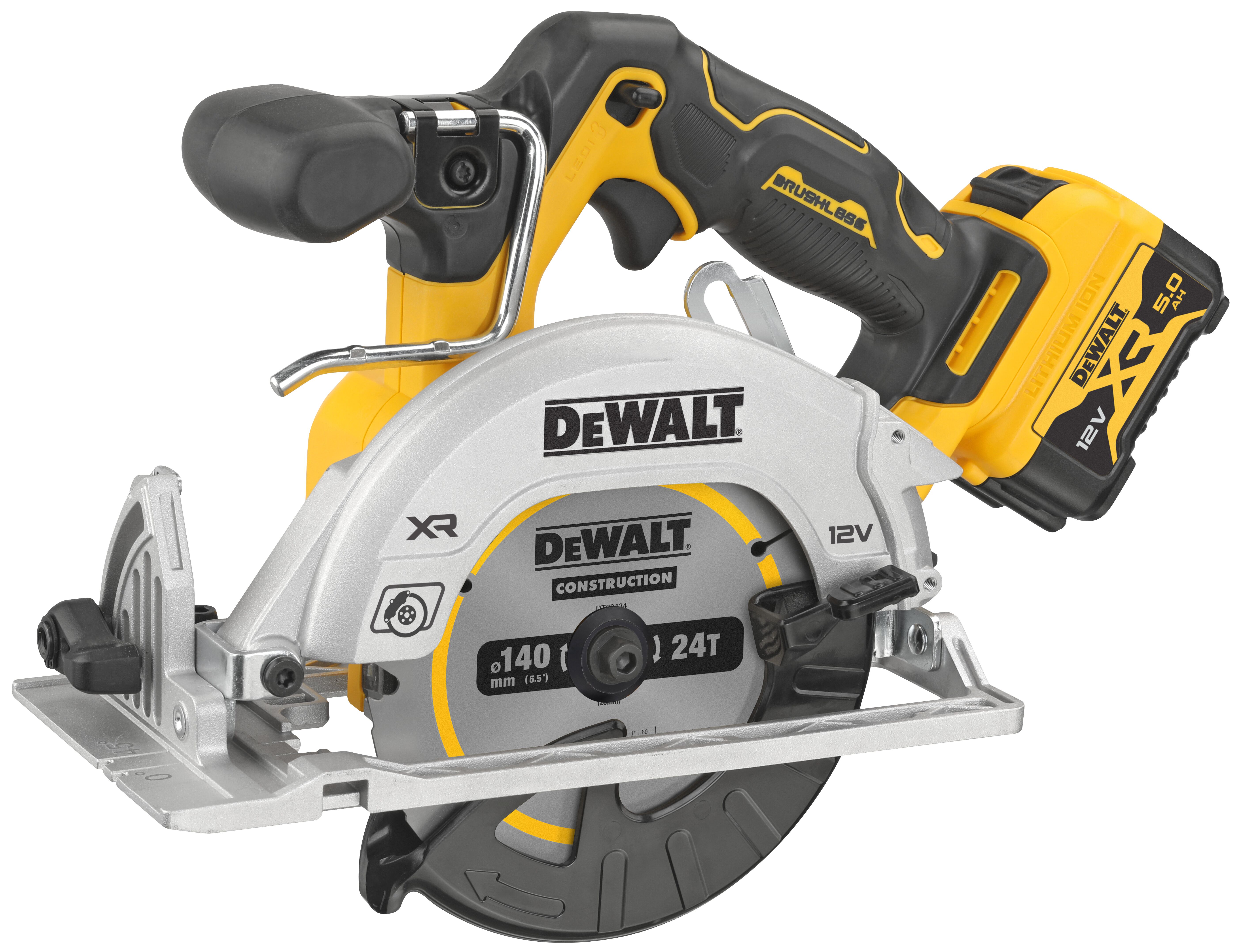 DEWALT DCS512P2-QW Akku-Handkreissäge, 12 V