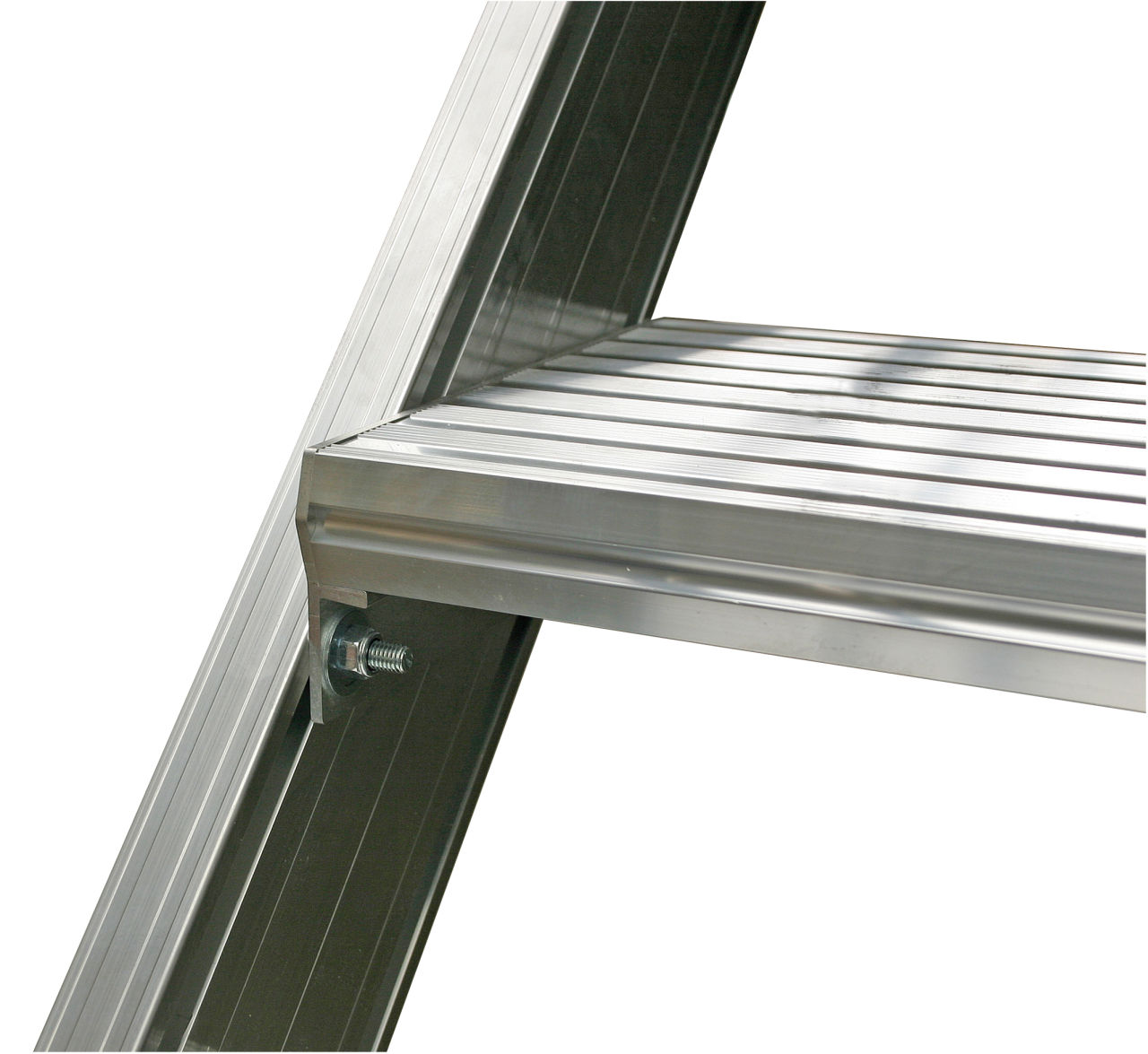 Krause STABILO Treppe mit Plattform fahrbar 1x4 Stufen