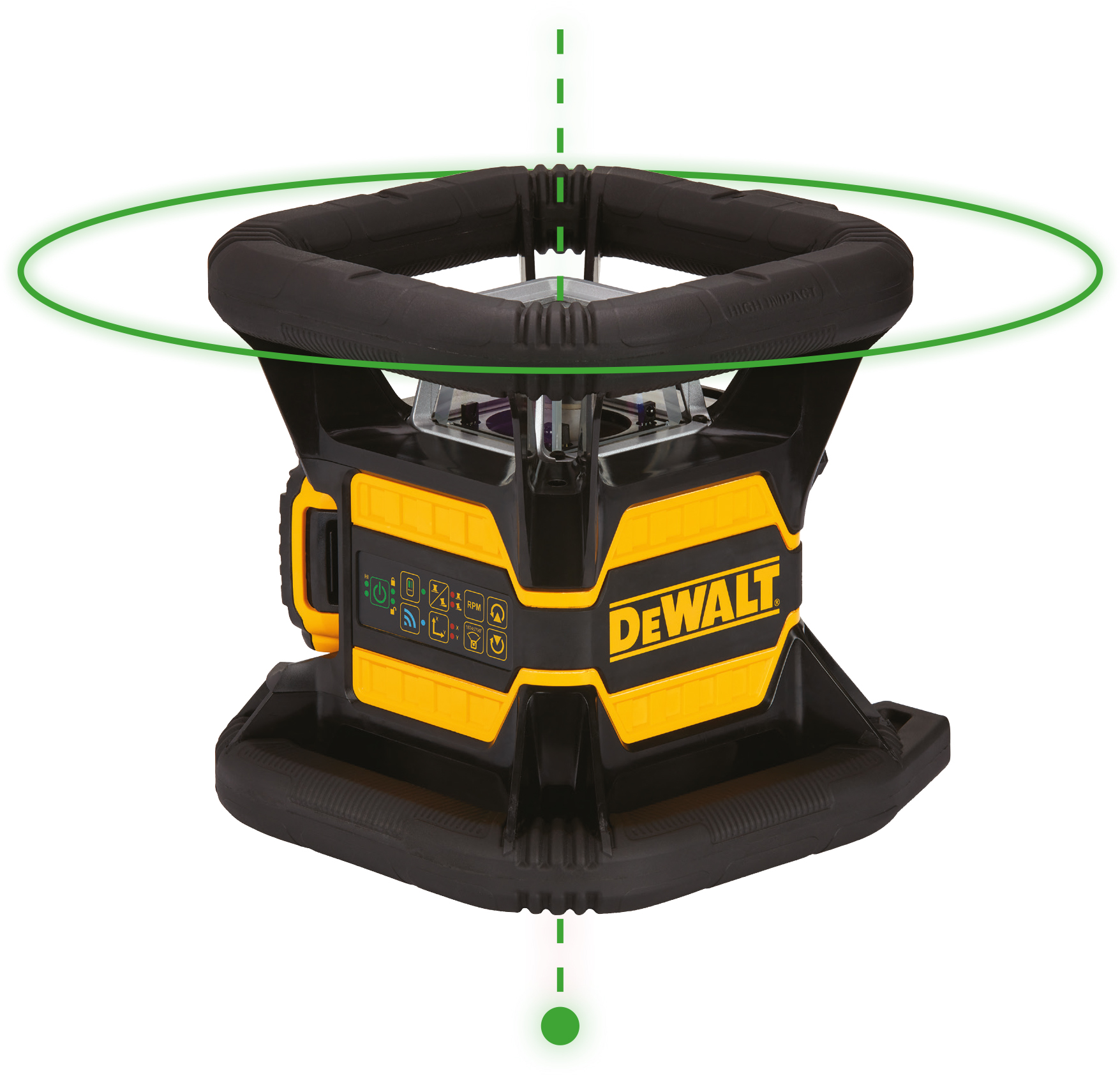 DEWALT DCE080D1GS-QW Rotationslaser, grün DEWALT DCE080D1GS-QW Rotationslaser, grün